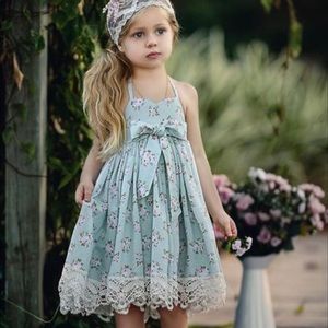 You May Be Wondering Blue Dress